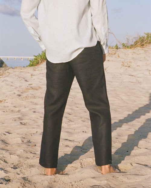 Nantucket Linen Pants - Midnight | Comfortable & Stylish | Senja