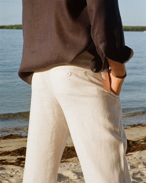 Nantucket Linen Pants - Blanco | Stylish Comfort for All | Senja
