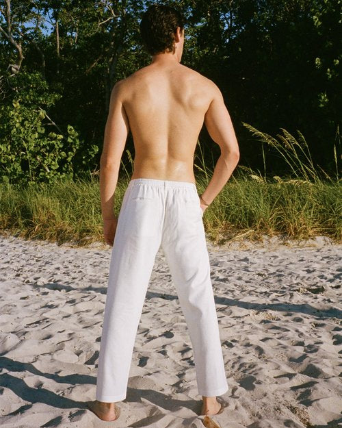 The Tulum Linen Pants - Sand | Effortless Summer Style | Senja