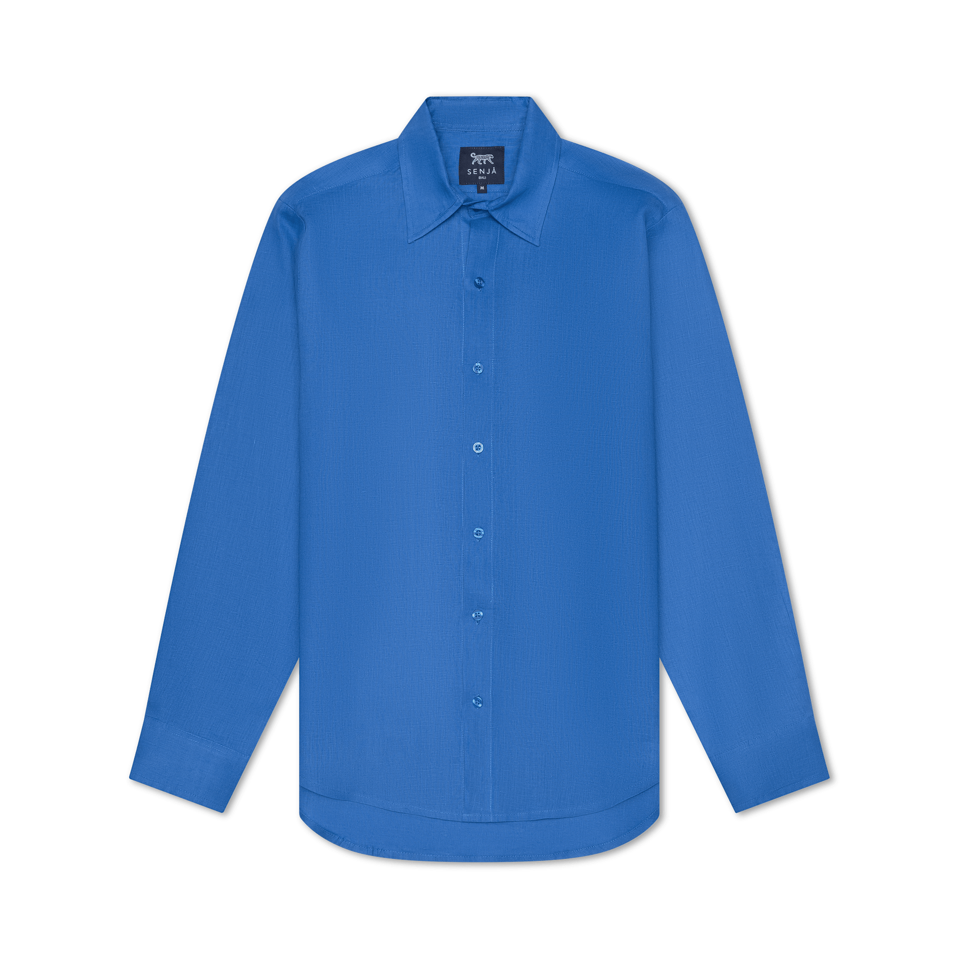 Mustique Linen Shirt - Lapis | Stylish Comfort for Summer | Senja