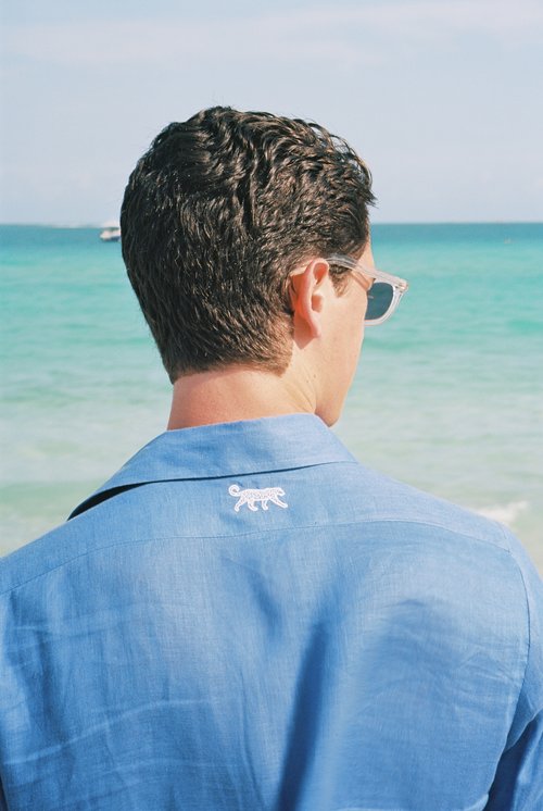 Mustique Linen Shirt - Lapis | Stylish Comfort for Summer | Senja