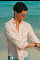 Mustique Linen Shirt - Rosé | Effortless Style | Senja